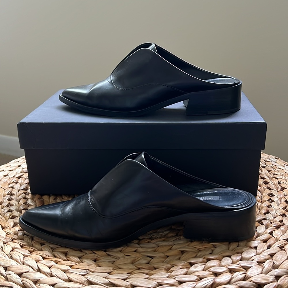 LAFAYETTE 148 New York Black Baby Calf